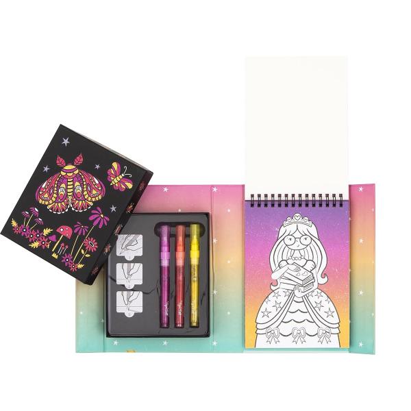 タイガートライブ グリッターぬりえセット ナイトガーデン