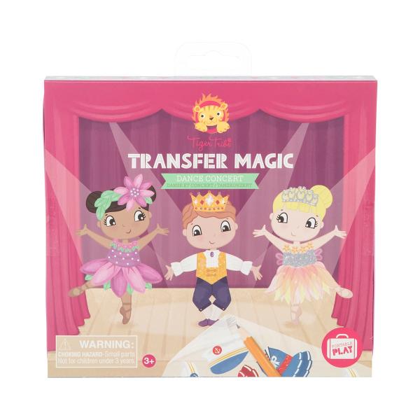 タイガートライブ 転写シールあそび ダンスコンサート  ネコポス対応品