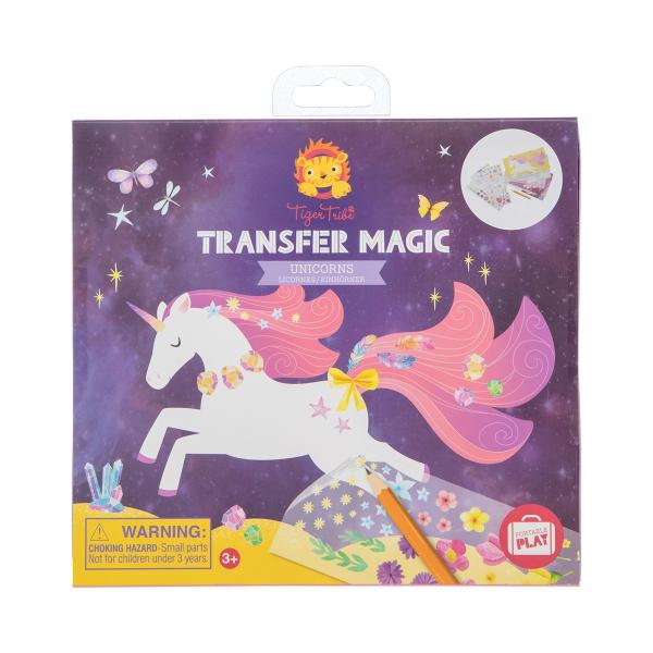 タイガートライブ 転写シールあそび ユニコーン  ネコポス対応品