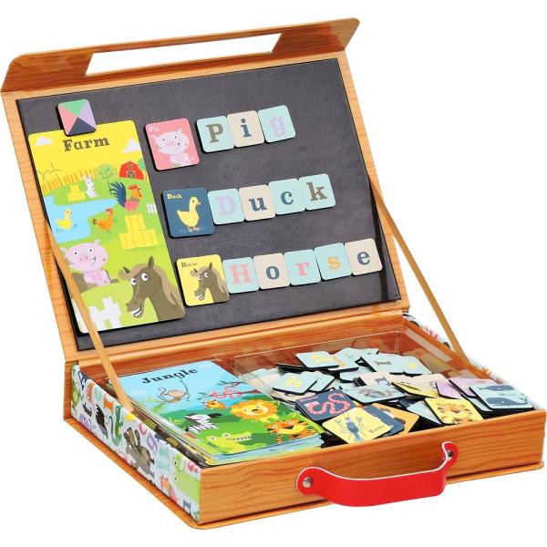 タイガートライブ マグネット知育玩具ＡＢＣ 動物の名前