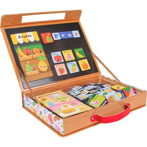 タイガートライブ マグネット知育玩具ＡＢＣ 食べ物の名前