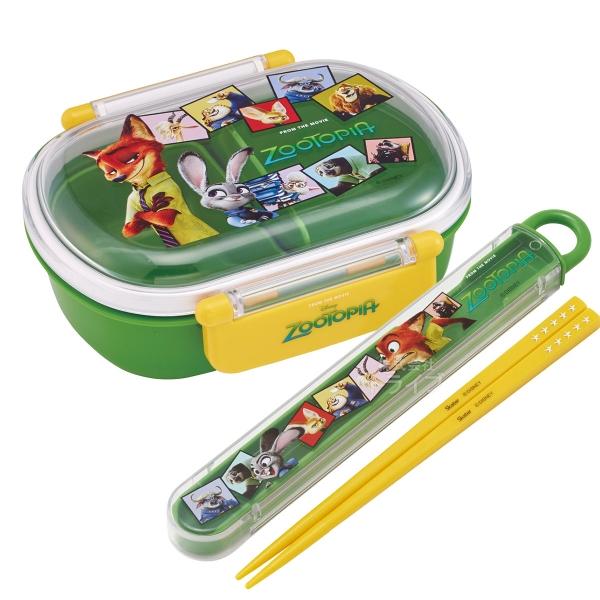 ズートピア お弁当箱 中子付 360ml 箸＆箸箱 セット