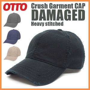 OTTO CAP オットー キャップ メンズ レディース ダメージ クラッシュ