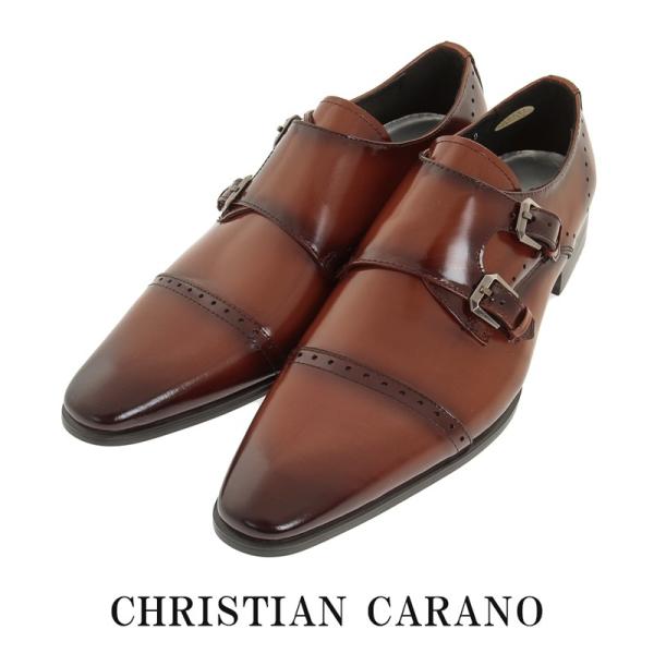 日本製 本革 メンズ ビジネス シューズ クリスチャンカラノ 912 / - ストレートチップ スワ...