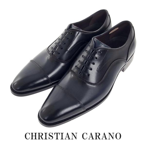 在庫処分セール Christian Carano 日本製 本革 メンズ ビジネスシューズ ストレート...