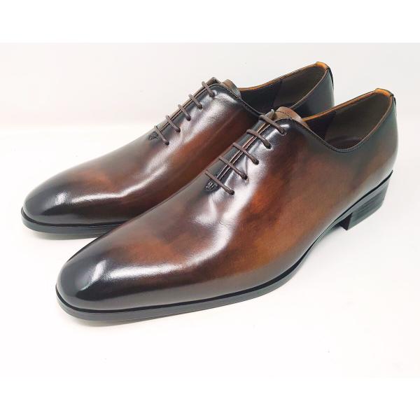 Christian Carano YN-11 日本製 本革 ビジネスシューズ  プレーントゥ メンズ...