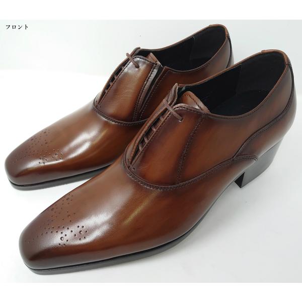 日本製 本革 ヒールアップシューズ Christian Carano クリスチャンカラノ おしゃれ ...