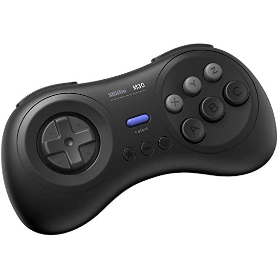 8Bitdo M30Bluetoothゲーミングコントローラー6ボタンメガドライブ風ゲームパッド R...