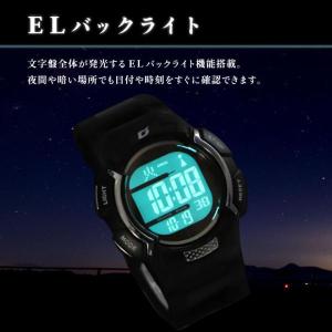 多機能な電波ソーラー腕時計 ウォッチ デジタル...の詳細画像3