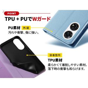 ZTE あんしんファミリースマホ ケース 手帳...の詳細画像3