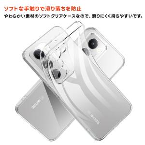 REDMI 15 5G ケース クリア RED...の詳細画像2