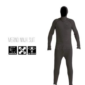 Merino Ninja Suit　Black Sサイズ　AIR BLASTER メンズ　メリノニンジャスーツ　エアブラスター｜thursdays