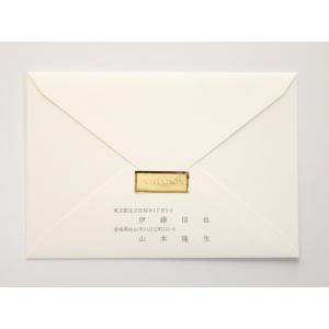 招待状 ロイヤルネイビー 結婚式 招待状 印刷...の詳細画像5