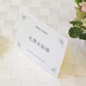 席札 ウエディングチャーム 結婚式 席札 印刷込み ペーパーアイテム 挙式 披露宴 食事会 名前札 ネームカード パーティ 一般宴会 祝賀会 謝恩会 座席カード