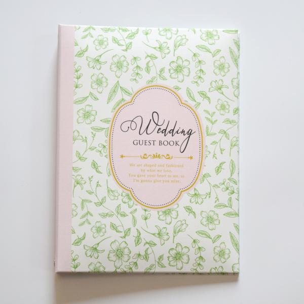 【Ti Amo】結婚式　ゲストブック カード式／フランソワグリーン/芳名帳/ウェディング