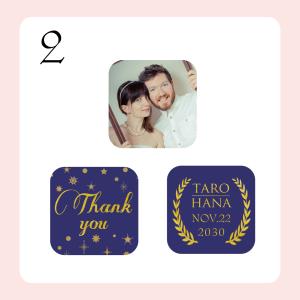 【Ti Amo】プチギフト用シール/チロルチョ...の詳細画像3