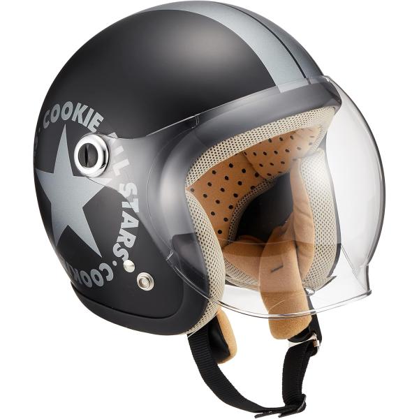 ヘルメット 子供用ヘルメット バイク キッズ CA-6 TNK工業 ハーフマットブラック/ガンメタ ...