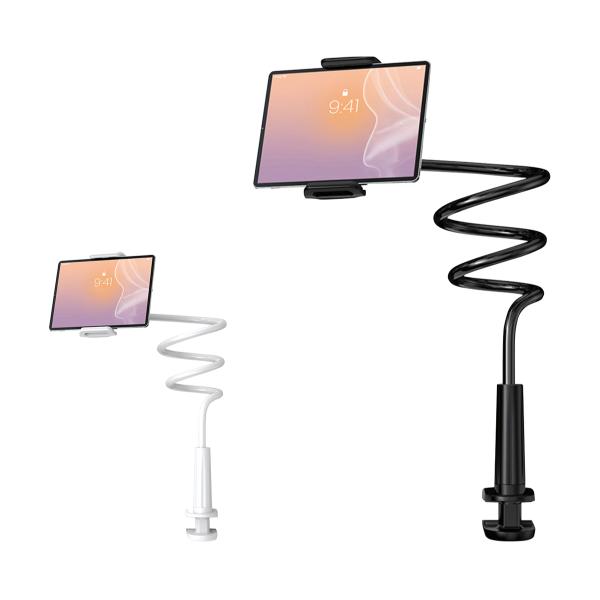 タブレットスタンド 充電 高さ調節 調整 寝ながら アーム ipad 回転 ベッド スマホスタンド ...