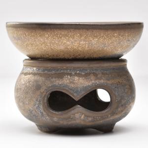 茶道具 香合 茄子 畦地多喜翁作 茶道 : 茶道具いまや静香園 - 通販