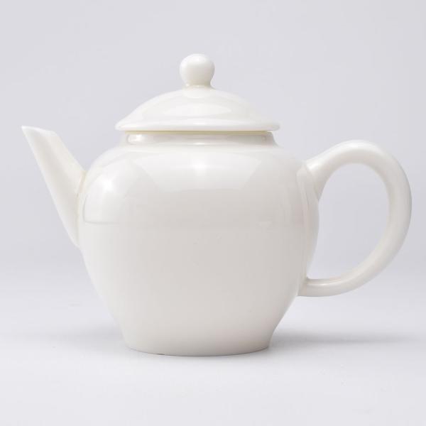 天香茶行 中国茶器 美人壺（玉磁） 130ml（満水180ml）