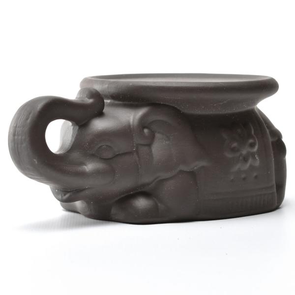 天香茶行 中国茶器 小象壺置 紫砂風 急須・茶壺の置き台