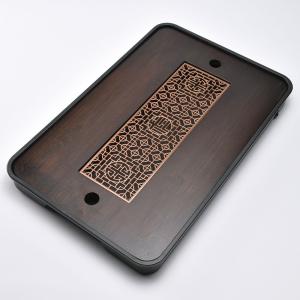 中国茶盤 紫竹軒工芸 功夫竹茶盤 36cm×24cm : 中国貿易公司ctc