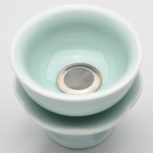 中国茶器・青花磁器 蓋碗(蓮)100ml（満水160ml） : 天香茶行・Yahoo店