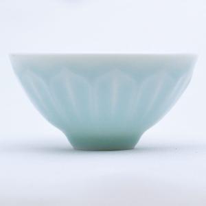 匠心蓋碗（龍泉青磁・弟窯粉青）120ml（満水170ml）｜中国茶器 天香茶