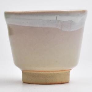 萩焼 汲出湯呑 120ml（満水200ml） 茶杯 湯飲み 切り高台 八代兼田佳炎