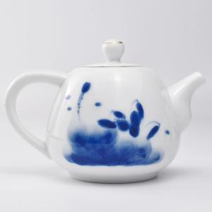 青色の陶器製茶器 紫砂壺しさこ・ズシャフゥ 特大急須 青磁茶壺 西施壺（弟窯粉青）150ml（満水180ml）中国茶器急須 : 天香茶