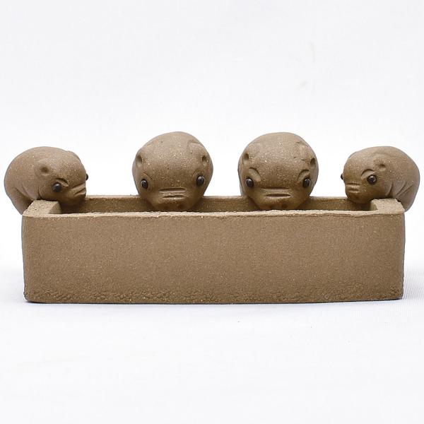 天香茶行 中国茶 置物 小猪喝水茶寵