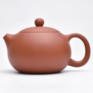 天香茶行 宜興紫砂壺・中西施壺（徐方梅・赤茶）200ml 中国茶器 急須