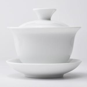 如初白蓋碗 100ml（満水140ml） 白磁 中国茶器