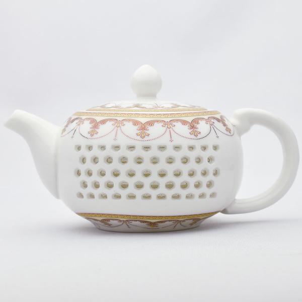 玲瓏壺（牽牛花） 170ml（満水220ml） 中国茶器