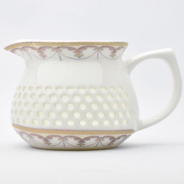 天香茶行 中国茶器 玲瓏蛍手茶海（牽牛花） 180ml（満水230ml）