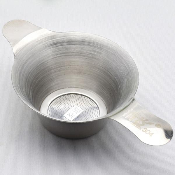 鴨嘴茶漉（大） 長126×幅70×高30 茶こし 中国茶器