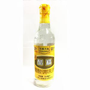 宝鼎天魚牌  醋精  500ml　  中華調味料 ガラス商品　