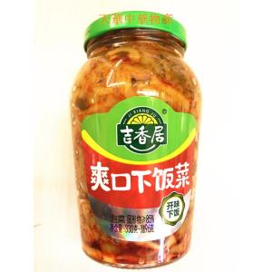 吉香居 爽口下飯菜  （瓶） ザーサイ 漬物　330g 辛口