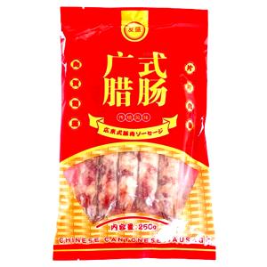 中国産 廣式臘腸　 広式臘腸　 腸詰め 250ｇ　 生ウインナー