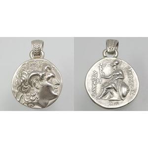 古代ギリシャ コインネックレス 「アテナ神/フクロウ」 : ワールド