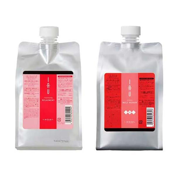 ルベル イオ クレンジング リラックスメント シャンプー 1000ml＆イオ クリーム メルトリペア...