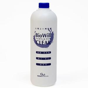 バイオウィルクリア 1000ml 詰め替えボトル ペット 犬用 おそうじグッズ 掃除 除菌 消臭