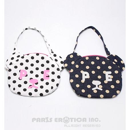 パリエロ PARIERO Polkadot Bear Manner Pouch 小型犬 カジュアル ...