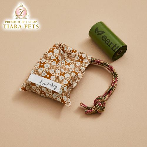 ルイスドッグ louisdog Caramel Flower Poo Bag 小型犬 セレブ お散歩...