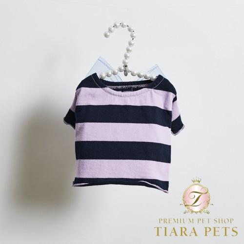 ルイスドッグ louisdog Purple Big Bow TEE 小型犬 犬用 ペット トップス...