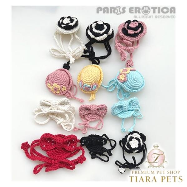 パリエロ PARIERO★受注生産★Mini HAT for Dogs #2 小型犬 犬服 ヘアアク...