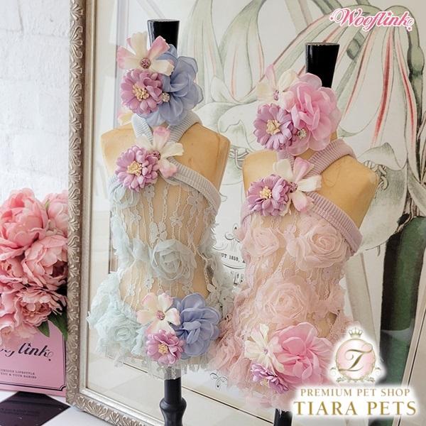 ウーフリンク WOOFLINK WHERE FLOWERS BLOOM 小型犬 犬服 トップス ノー...