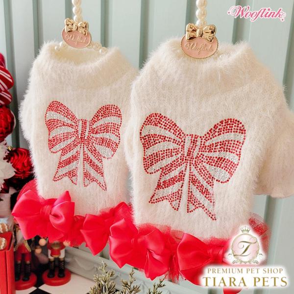 ウーフリンク WOOFLINK SPARKLE &amp; SHINE 小型犬 犬服 トップス ニット セー...