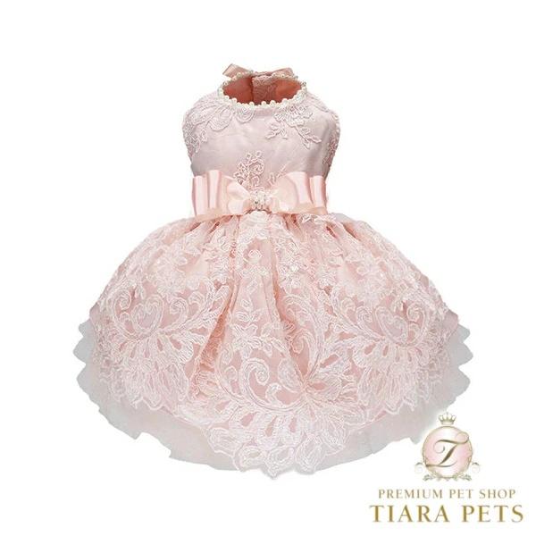 リュクスバーディ Luxe birdie ヴァンロゼドレス【小型犬 犬服 ワンピース ドレス セレブ...