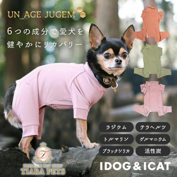 アイドッグ iDog UNAGE_JUGEM 背中開きつなぎ アンエイジ ジュゲム アイドッグ メー...